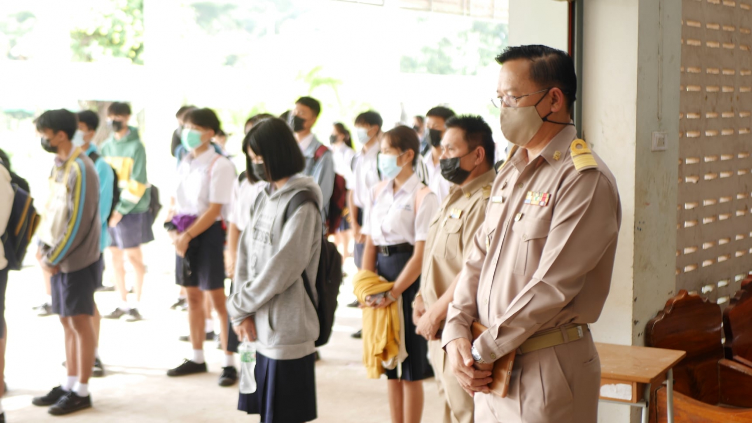 เปิดภาคเรียนที่ 1 ปีการศึกษา 2564 ในรูปแบบ Onsite